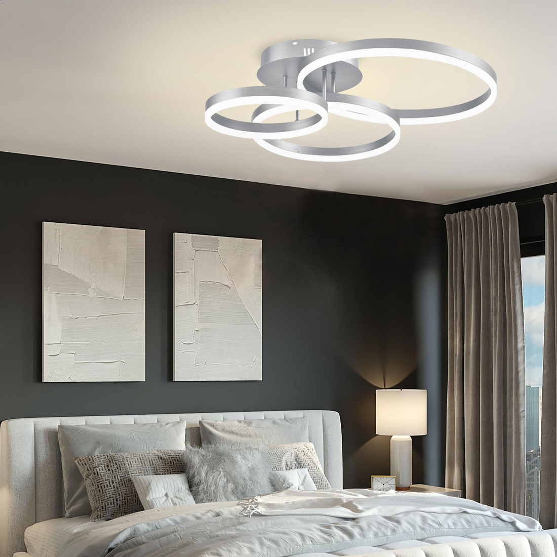 Modern Living Room LED 3-Light
